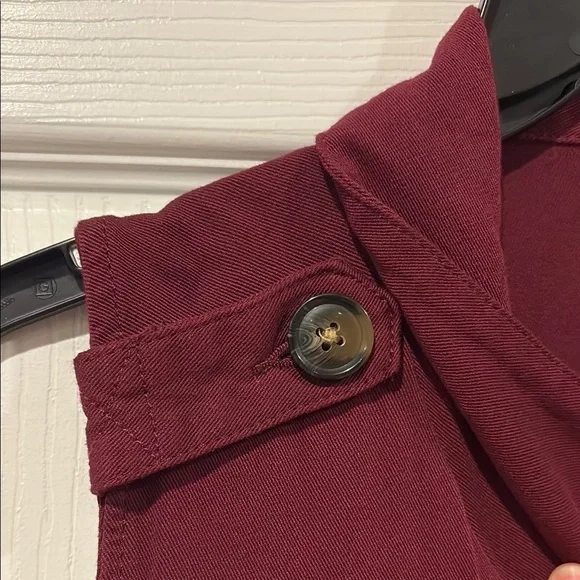Maurices Burgundy Utility Vest - Picture 5 of 8
